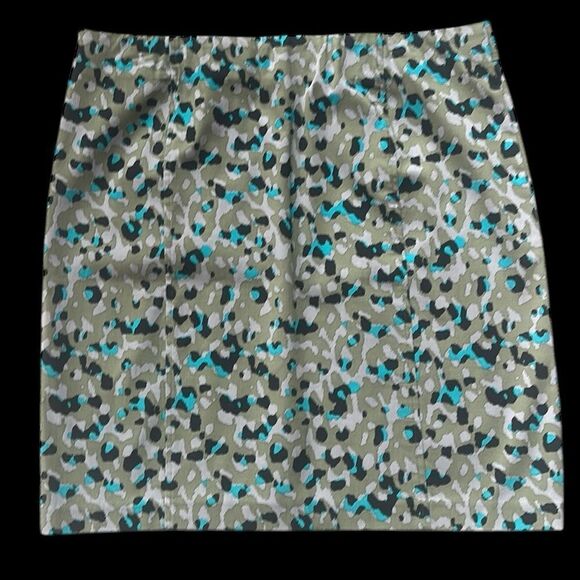 Tribal Cheetah Print Mini Skirt - Picture 1 of 7